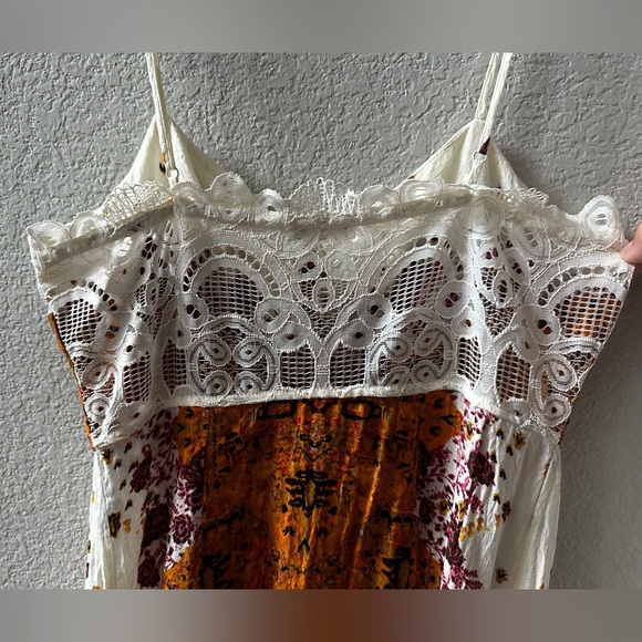 FREE PEOPLE MORNING SONG MAXI DRESS-SMALL - Picture 8 of 10